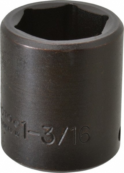 J7438H Proto 6 Point 1/2-Inch Drive Impact Socket, 1-3/16-Inch (1-3/16″)