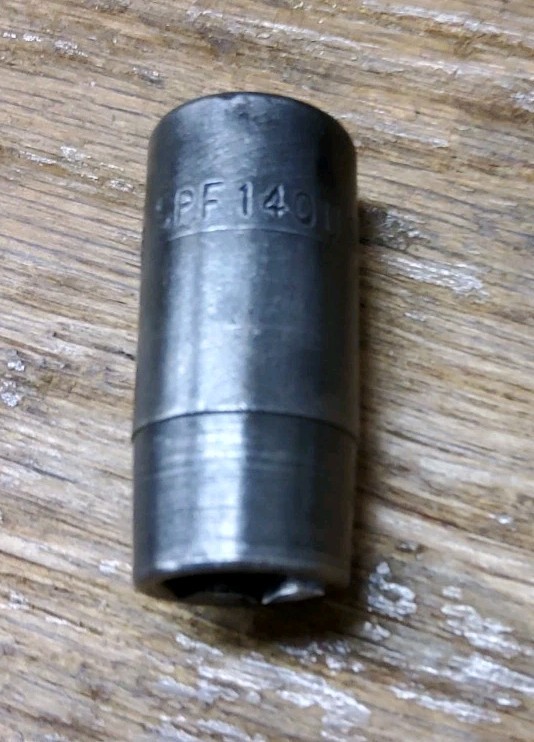 Vintage Snap-on 7/16″ drive 6 Point Impact Socket SPF-140 Tools Woodworking