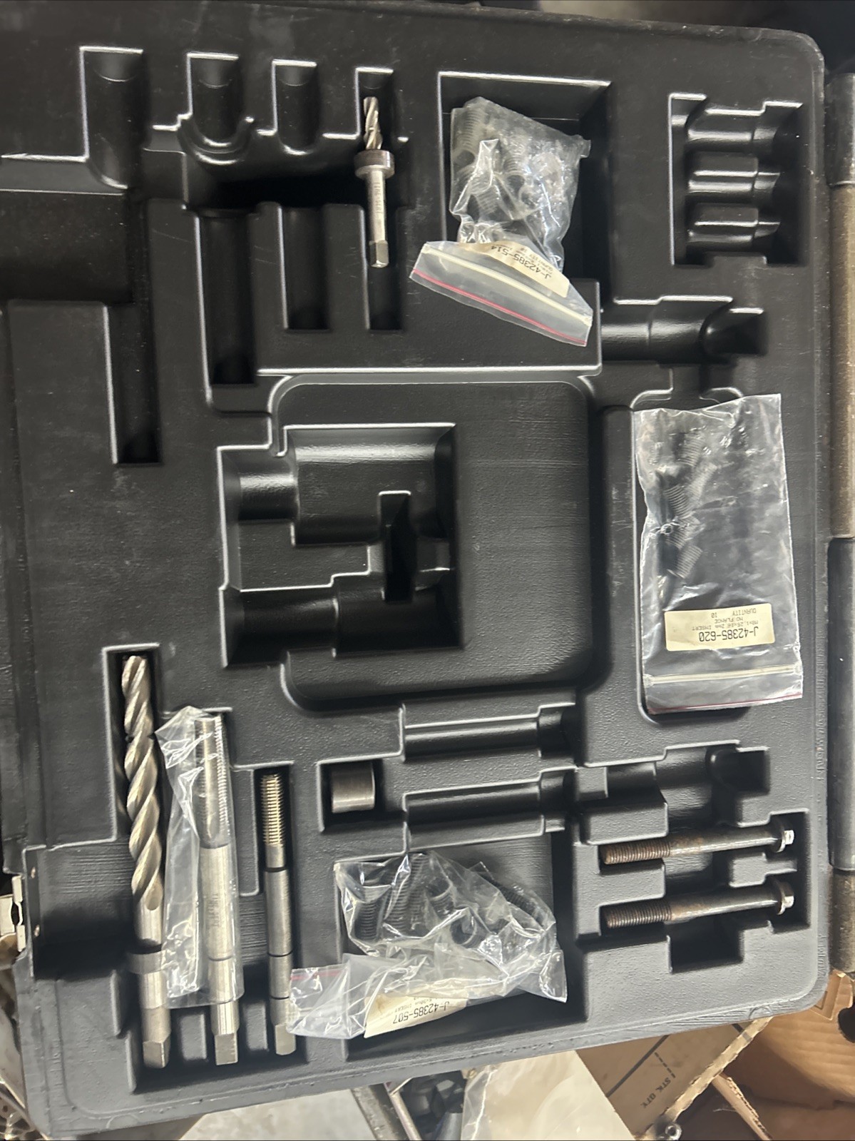 KENT MOORE J-42385-650 TIME-SERT THREAD REPAIR KIT 3.5L LX5 ENGINES (INCOMPLETE)