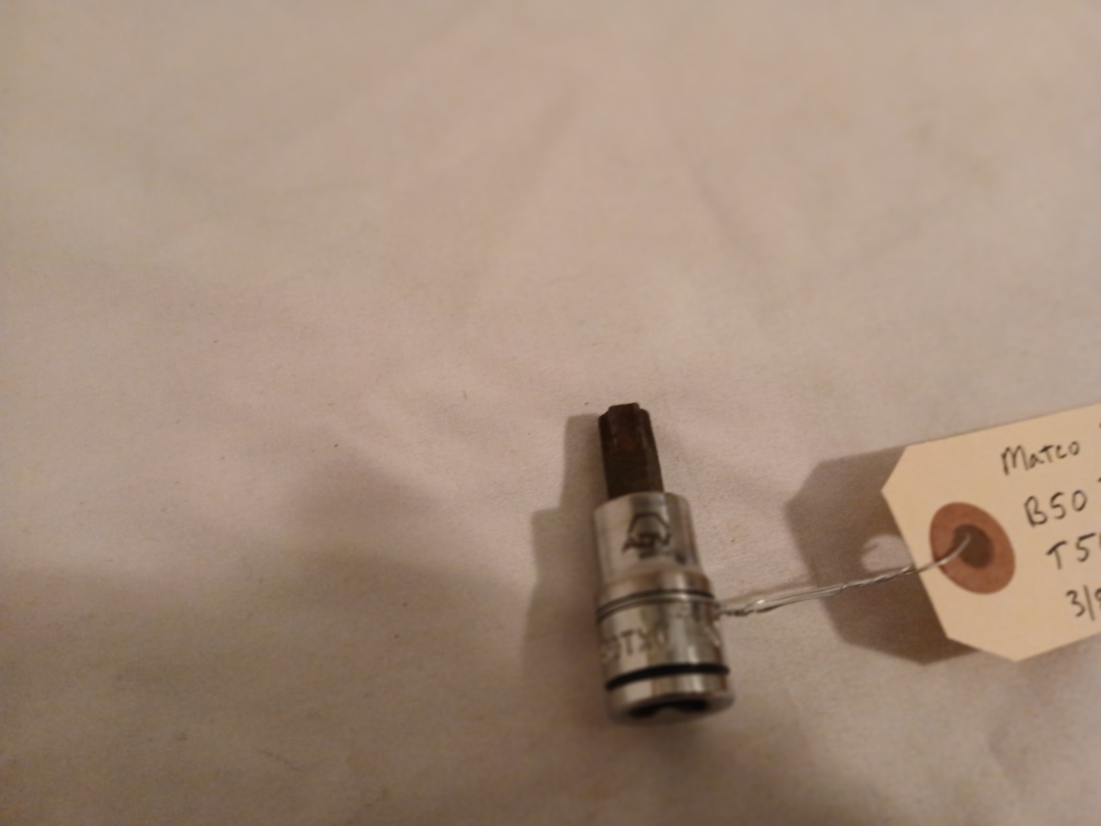 Matco ADV torx socket bit B50TXV, T50, 3/8 drive
