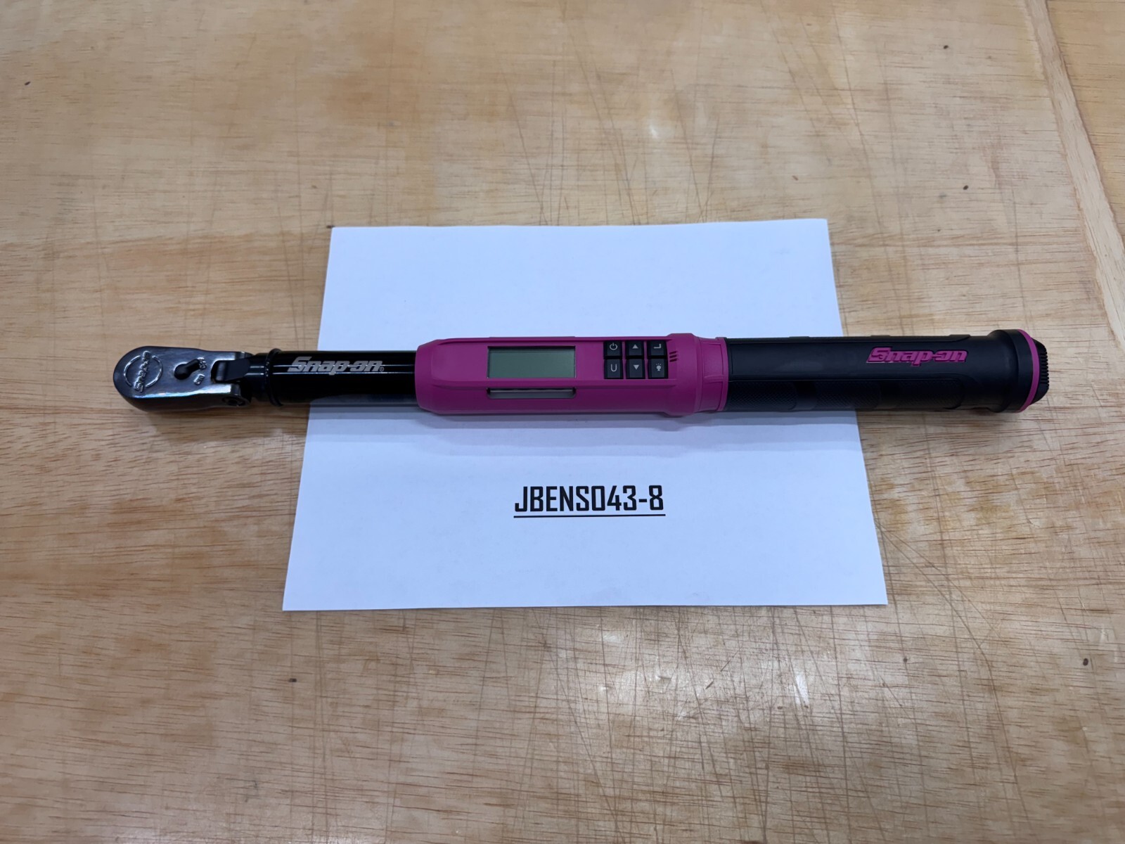 Snap-on Tools NEW PINK 3/8″ Drive 5-125ft lb Digital Torque Wrench ATECH2F125VEP