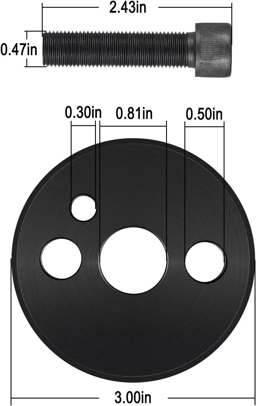 Front Cover Crankshaft Seal & Wear Sleeve Installer Tool For Cummins 3.9 5.9 6.7