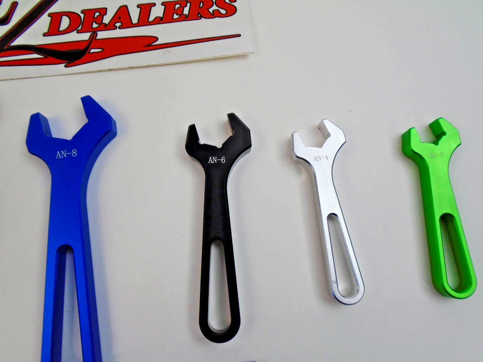 Fitting Wrench & Vise Jaws Alum. Tool 3AN-16AN JIC AN Fittings Hose End Wrench