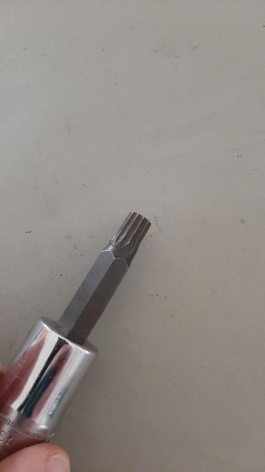 Snap-on STSM10B 1/2″ Drive 10mm Triple Square Bit Driver Socket USA 627