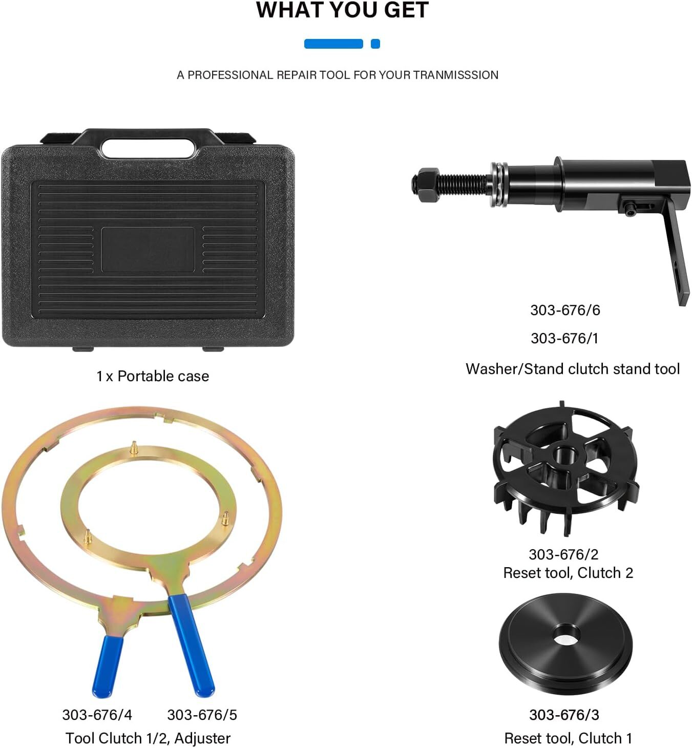 DPS6-DCT Speed Dry Dual Clutch Transmission Reinstall Reset Tool For Ford Car