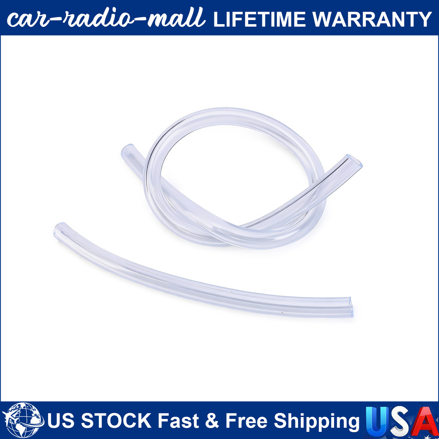 6 PCS Brake Bleeder Hose, One Way Check Valve Tube Bleeding Tool Kit Silver US