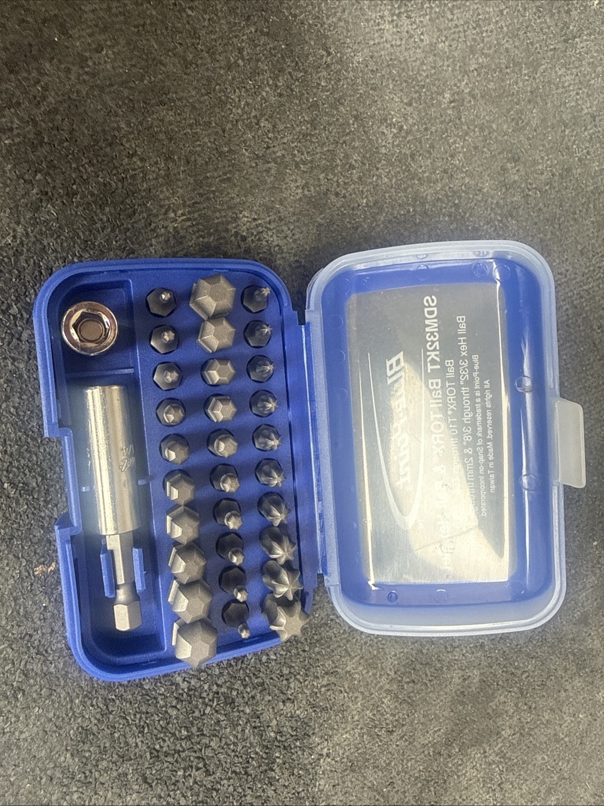 For Blue Point Tools SDM32KT Ball Torx & Ball hex set New 32pc Set
