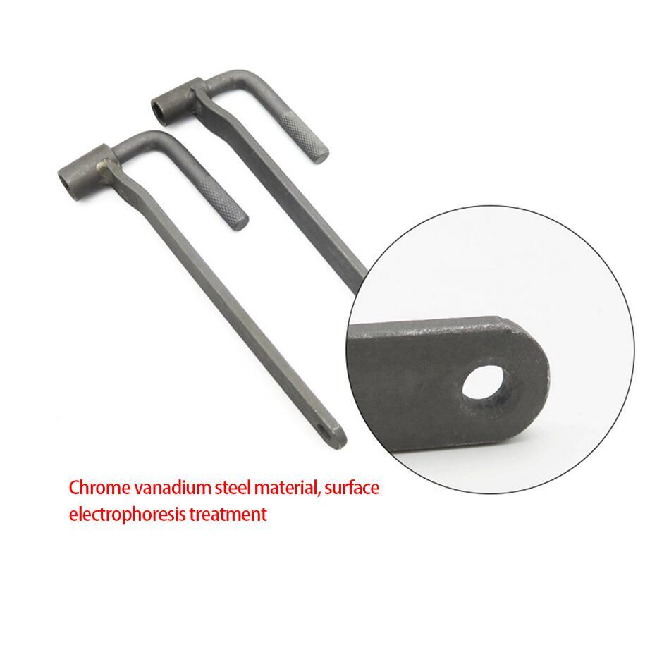 3pcs Motorcycle Engine Valve Screw Adjusting Spanner + 1PCS Feeler Gauge 0.02-1