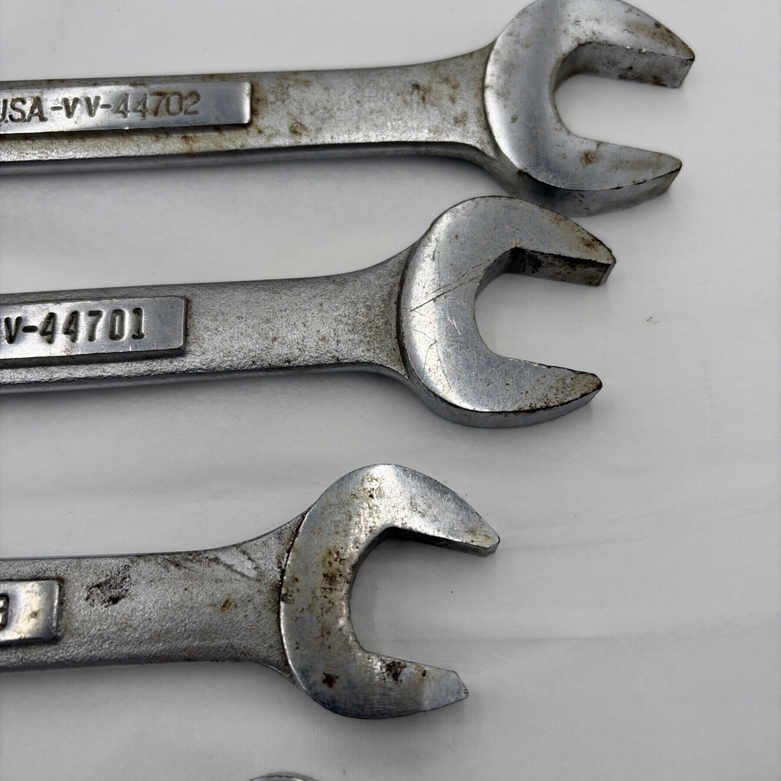 Vintage Craftsman -VV- SAE Combination Wrench Set of 9 Pieces See Description