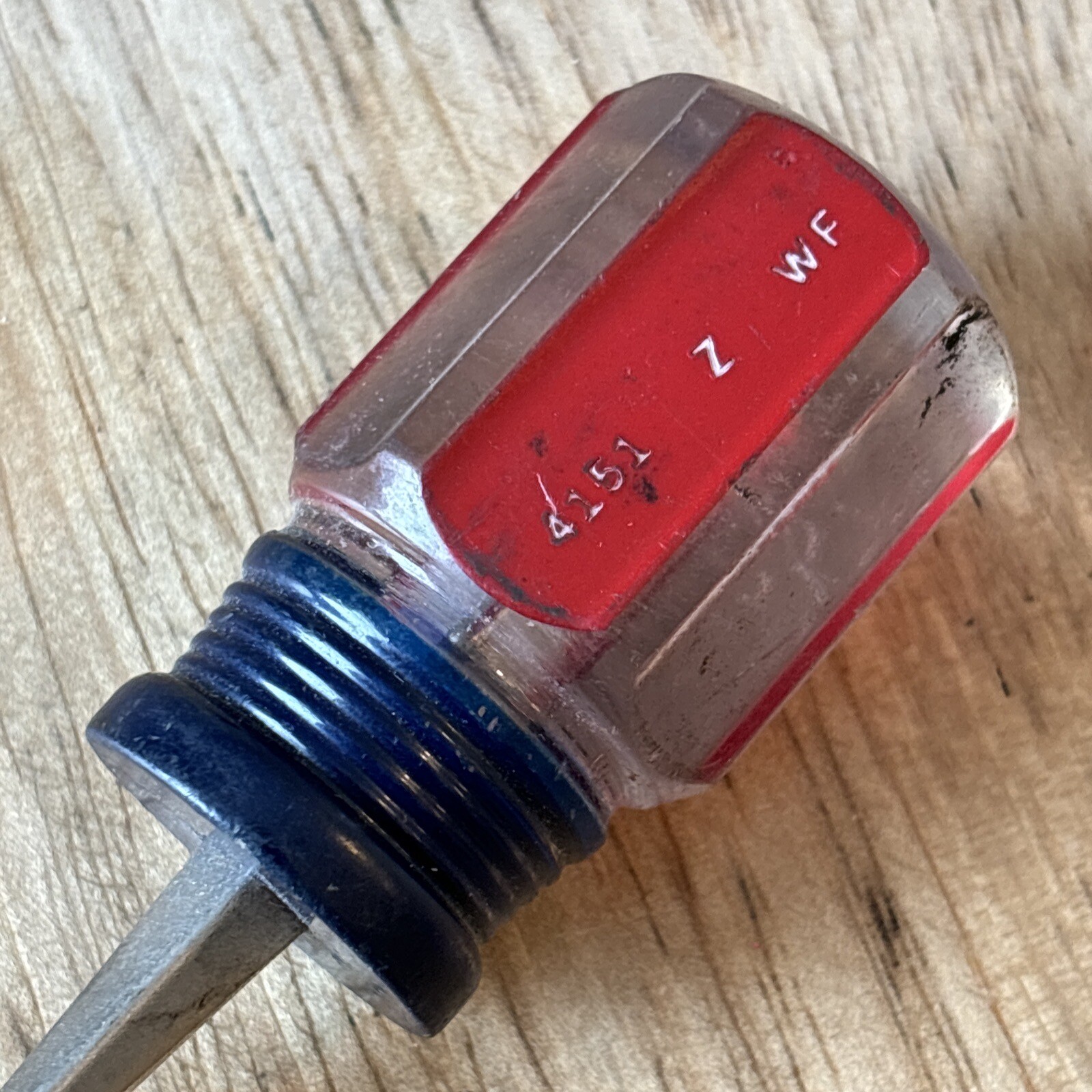 Craftsman USA 1/4 Stubby Flat Head Slotted Screwdriver 4151 Z WF Series USA