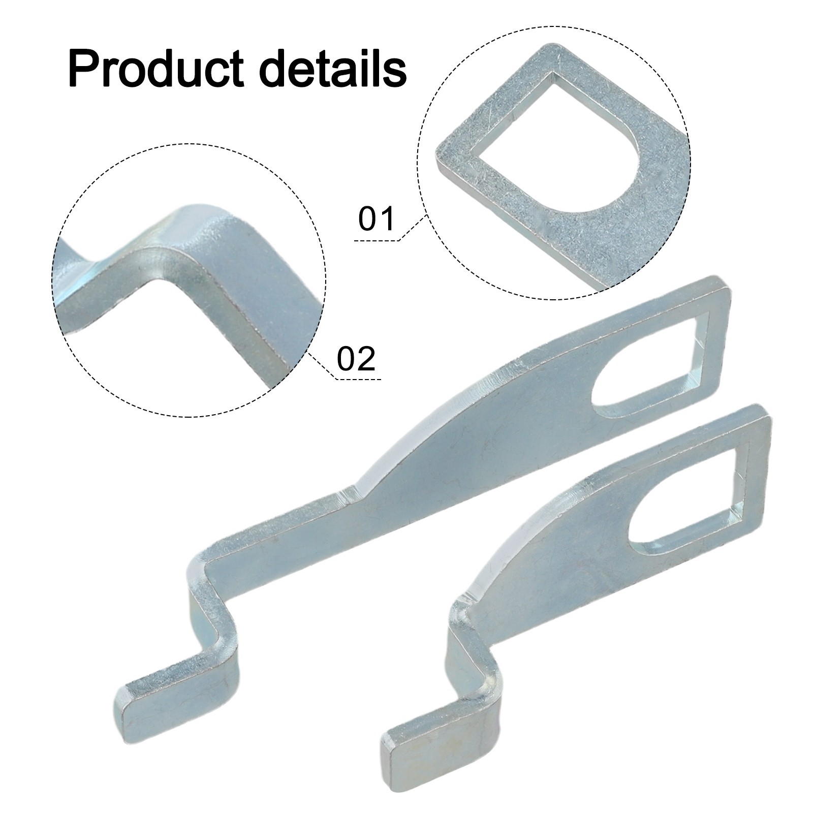 Ideal For Families Stainless Steel Hook Car Rear Door Bracket Easy Installation
