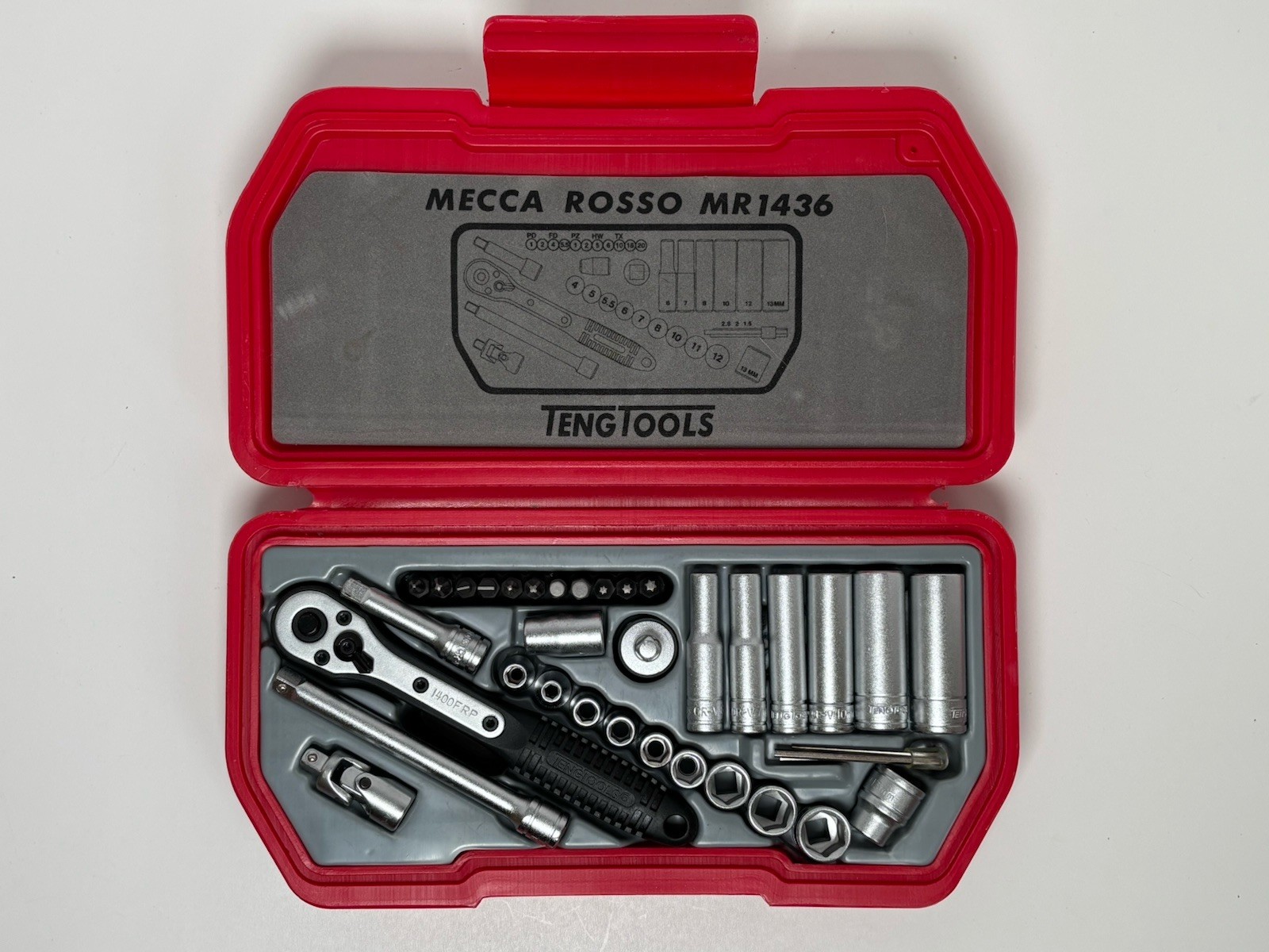 Teng Tools Mecca Rosso MR1436 – Socket Wrench Set