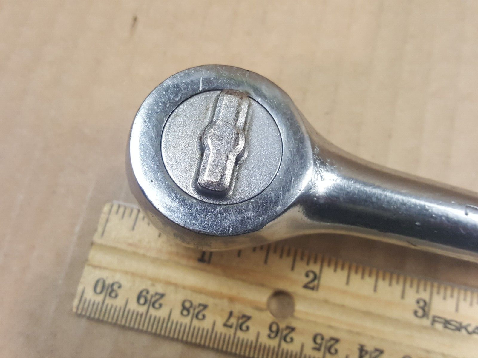 Husky CS 43 1/2 Inch Drive Ratchet 10 Inches Long Made In USA Pre-Owned