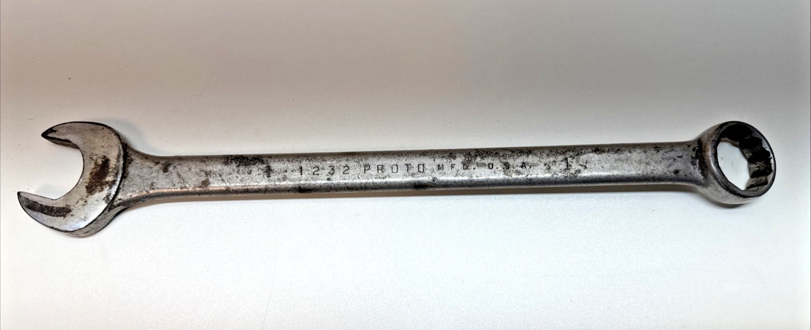 Vintage Proto Wrench #1232, 1”, 13.5” Long Bin CK