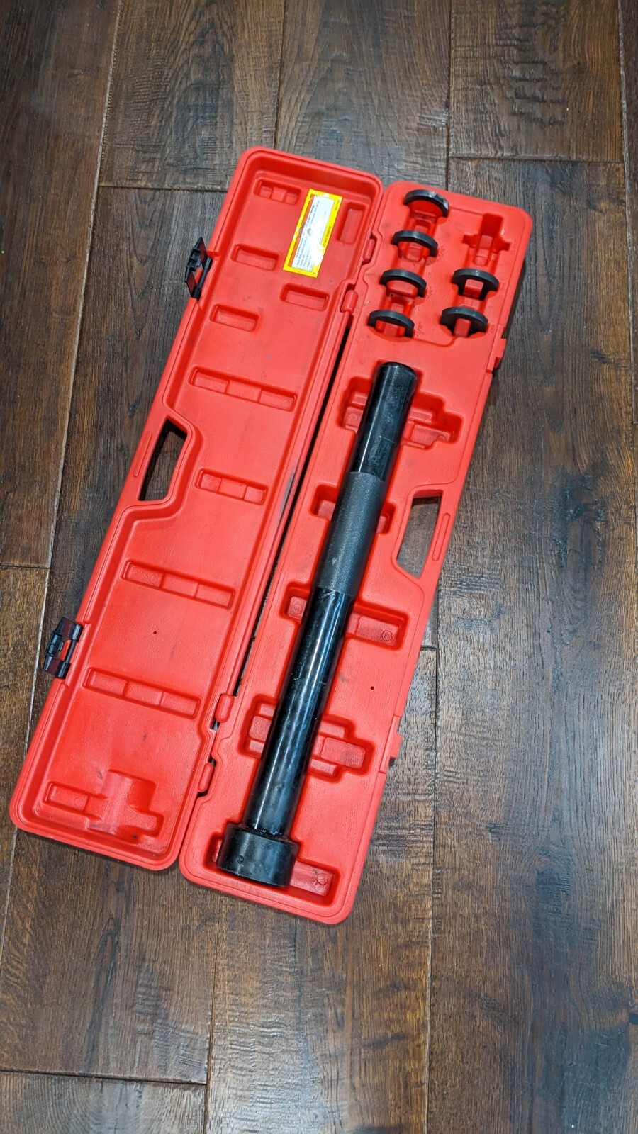 U.S. General Inner Tie Rod Tool, Model 96558, in Red Hard Case, Without 1 Pc