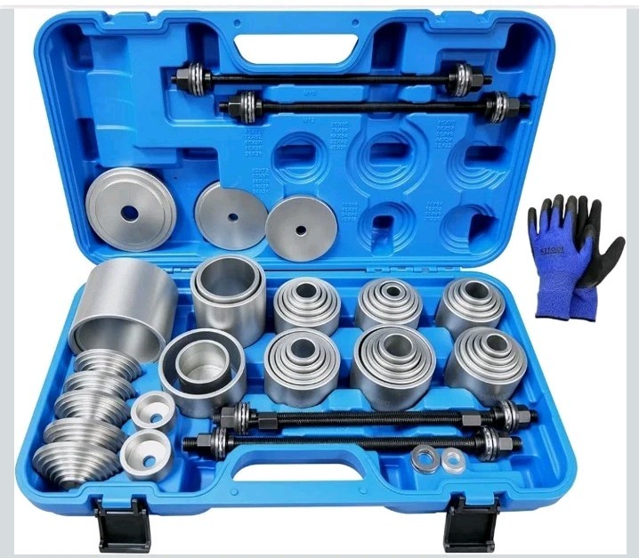 50Pcs Pull and Press Sleeve Kit, Bushing Press Kit for Most Engine Cars…