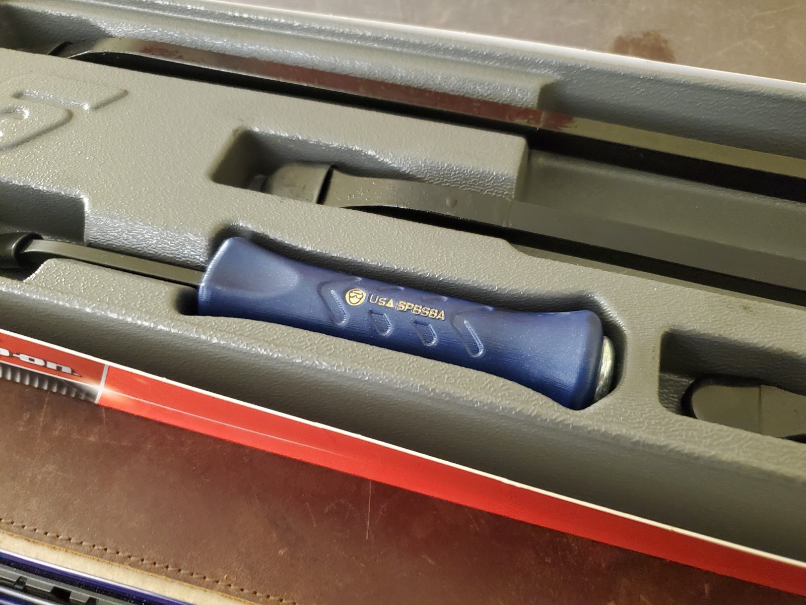Snap-on 4Pc Metallic Blue Striking Prybar Set SPBS704AMB