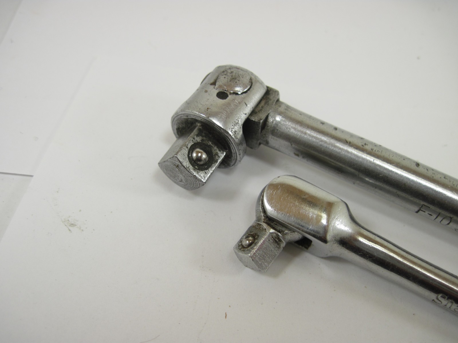 Snap On 3/8″ & 1/4″ Drive Breaker Bar Set F10 TM-10-D Vintage
