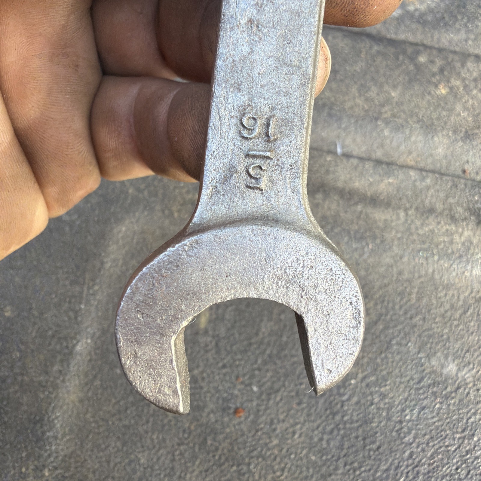 Austin Spanner Wrench Tool Vintage Classic Car Auto Engineer 5/16 3/8 Roll Kit