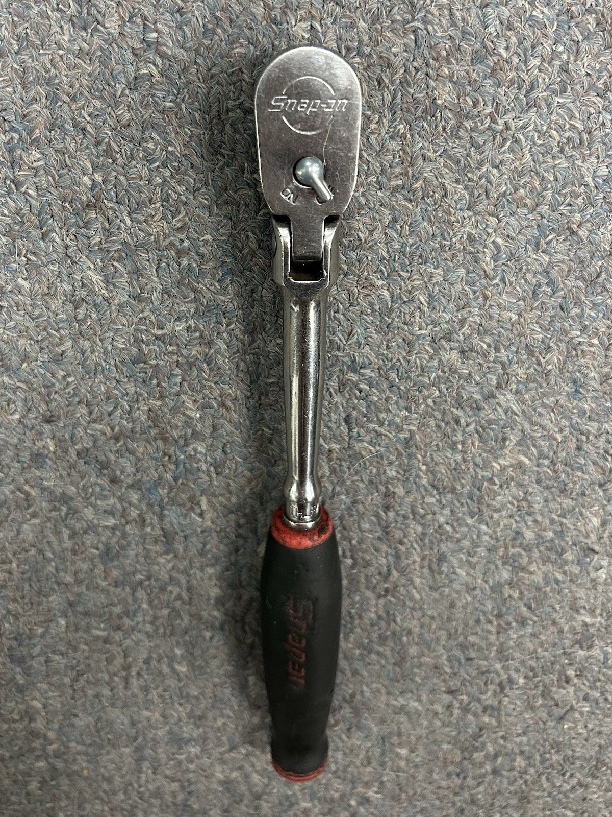 Snap On thlf72 1/4” Flex Head Ratchet Black And Red Handle