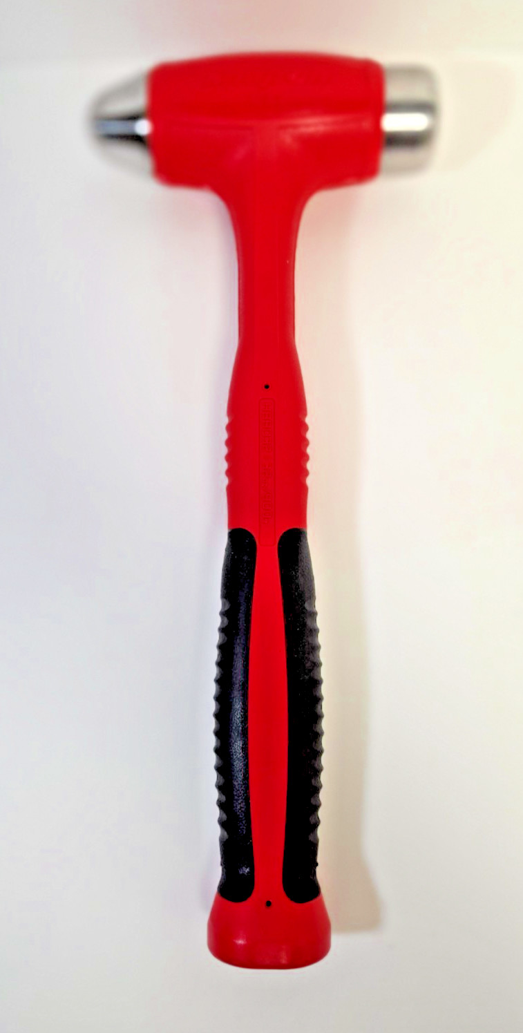 *NEW* Snap-On USA HBBD32 32 oz. Ball Peen Dead Blow Hammer, 13-5/8″ OAL RED