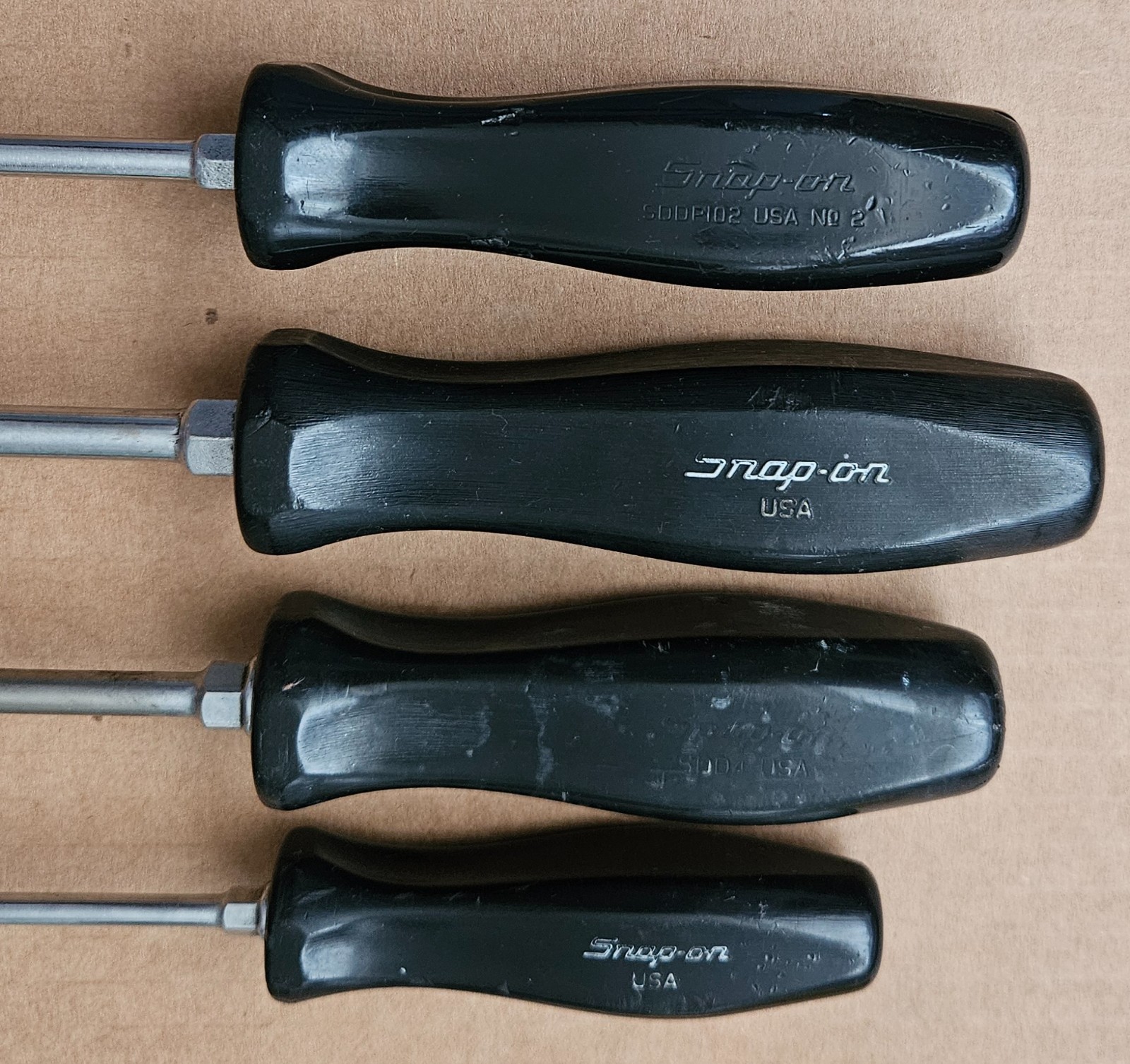 Snap-on Screwdrivers Flat Phillips Tip Chisel Stubby SSD-18 SSD-4120 SDDP102