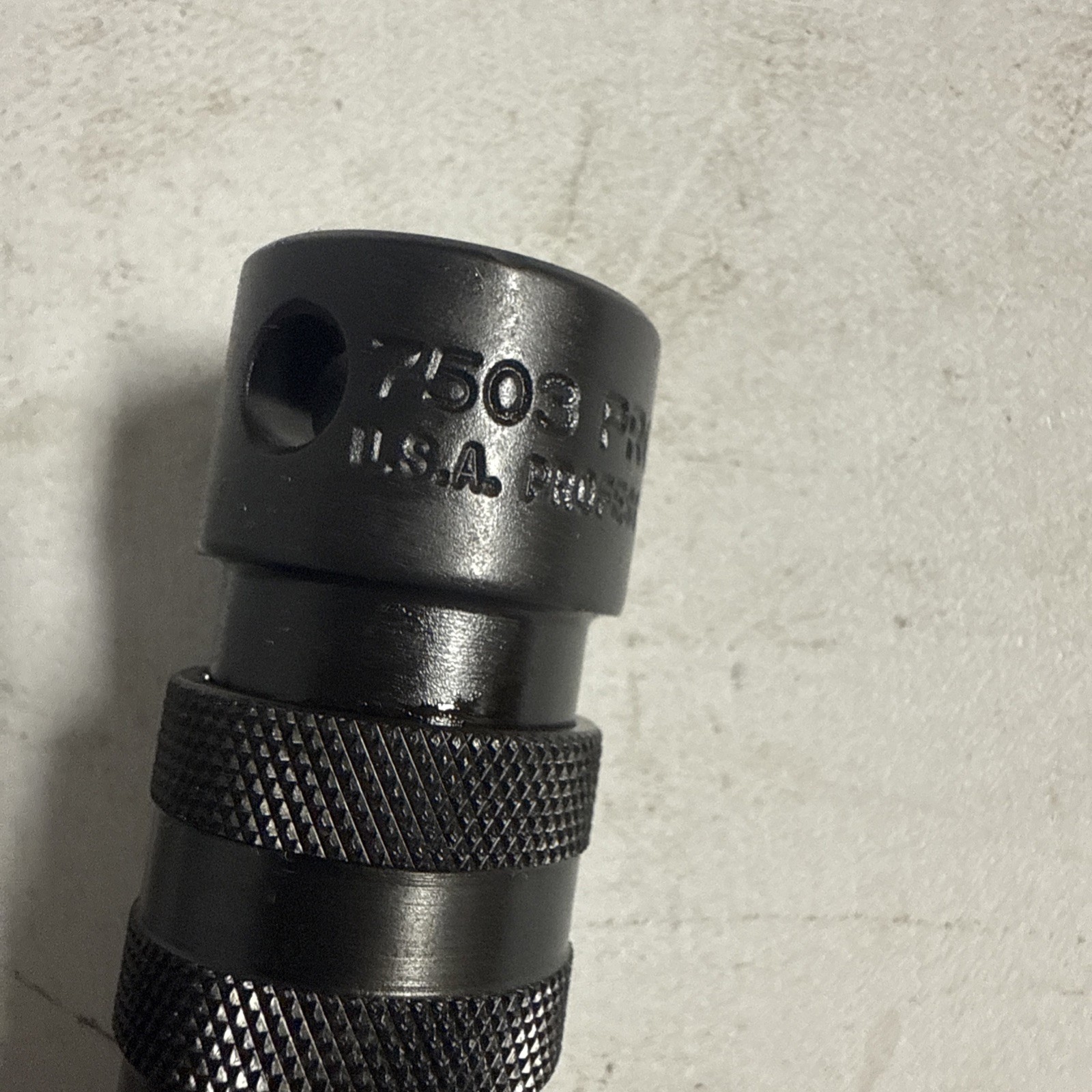 Proto 1/2″ Drive 3” Impact Locking Extension Black Oxide J7503 USA NEW