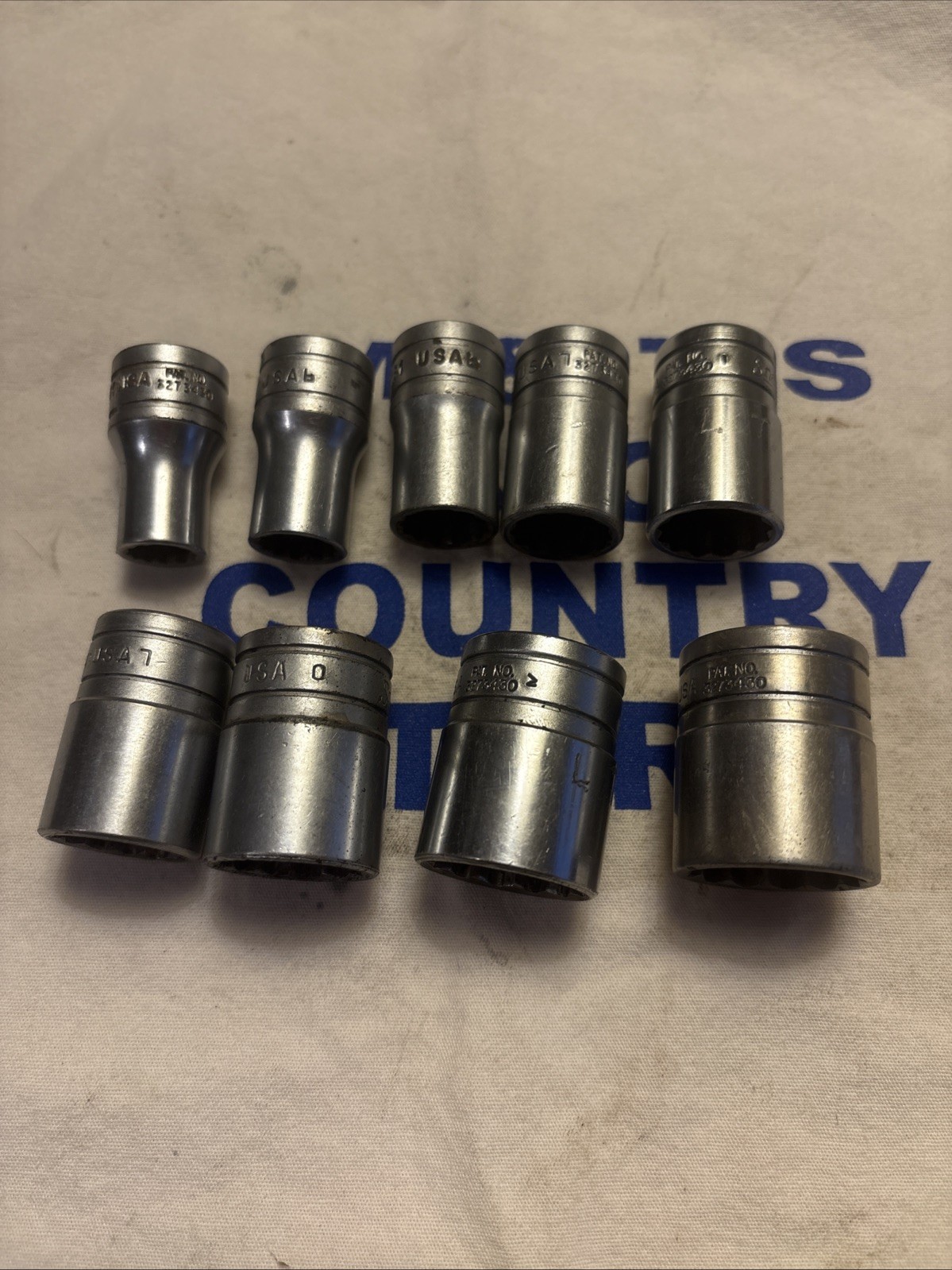 Snap-on Tools USA 1/2″ Drive SAE 12pt Shallow Chrome 9pc Socket Set 7/16-15/16″