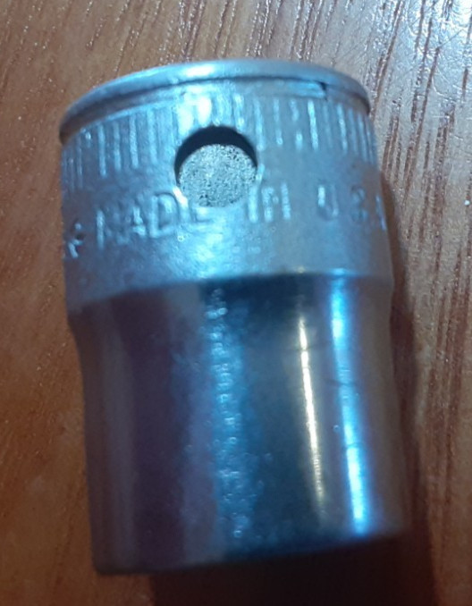 Snap on F140 Socket 3/8″ Drive SAE 7/16″ 12 point