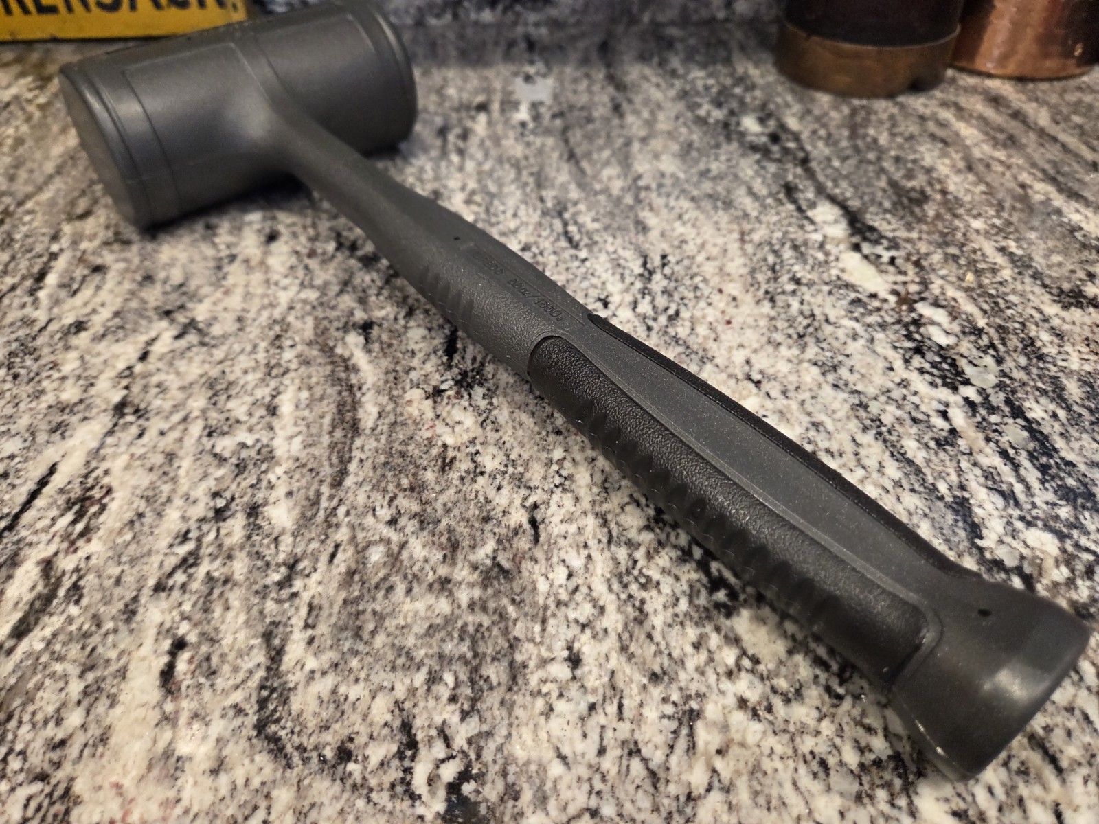 Snapon Tools 56 oz Soft Grip Dead Blow Hammer- Titanium Gray