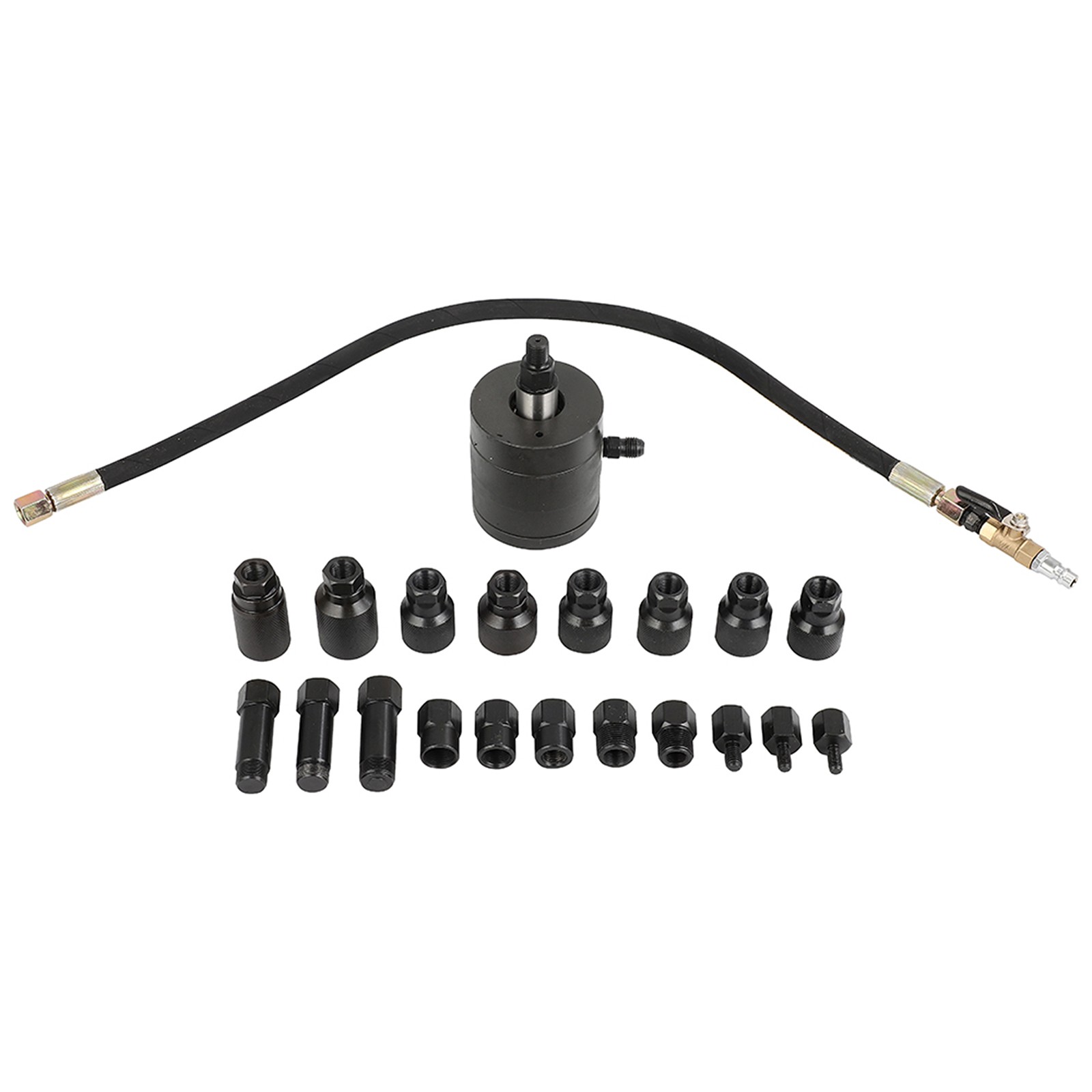 21PCS Removal Tool Sets Diesel Fuel Pneumatic Puller Set for Injectors New