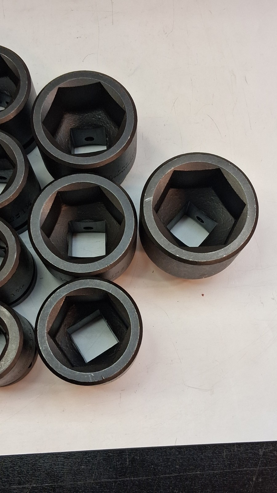 NOS PROTO PROFESSIONAL 18 PIECE 1″ DRIVE 6 POINT IMPACT SOCKET SET & EXTENSIONS