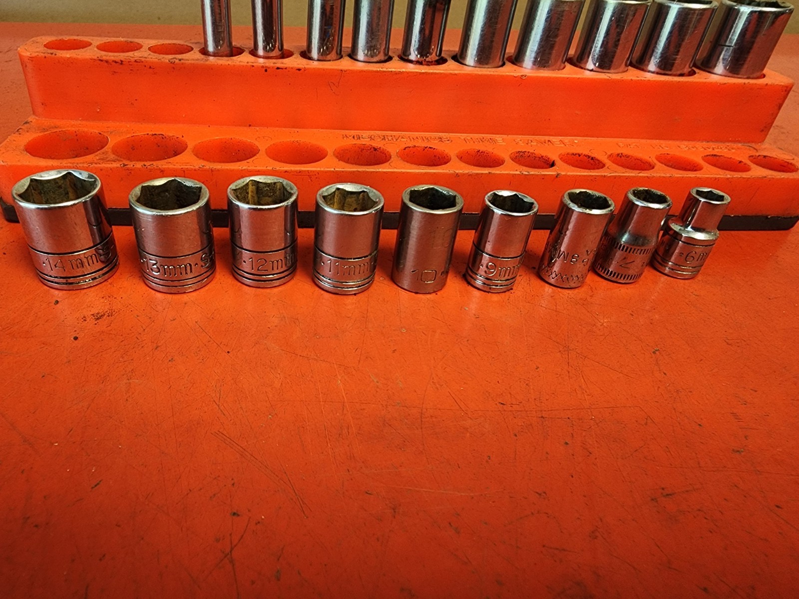 SK 1/4″ Drive Socket Set Metric, Deep Shallow, Mixed Lot