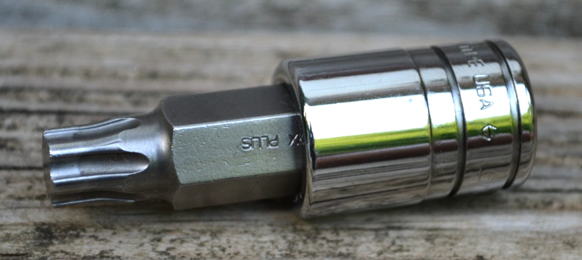 Snap-On FTX50TPE 3/8″ Drive Torx Plus 50IP Bit Chrome Socket Driver — New Other