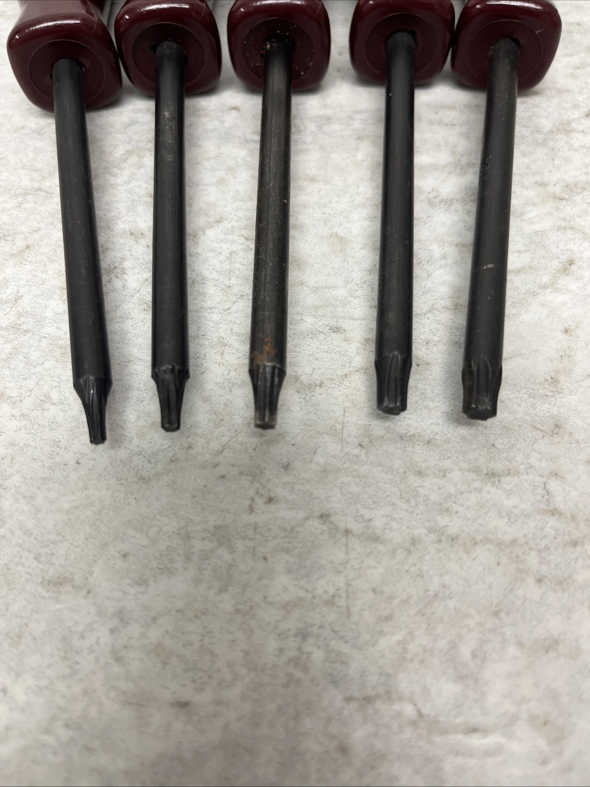 Matco Tools SDM Torx Drivers T10 T15 T20 T27 T30 Lot of 5