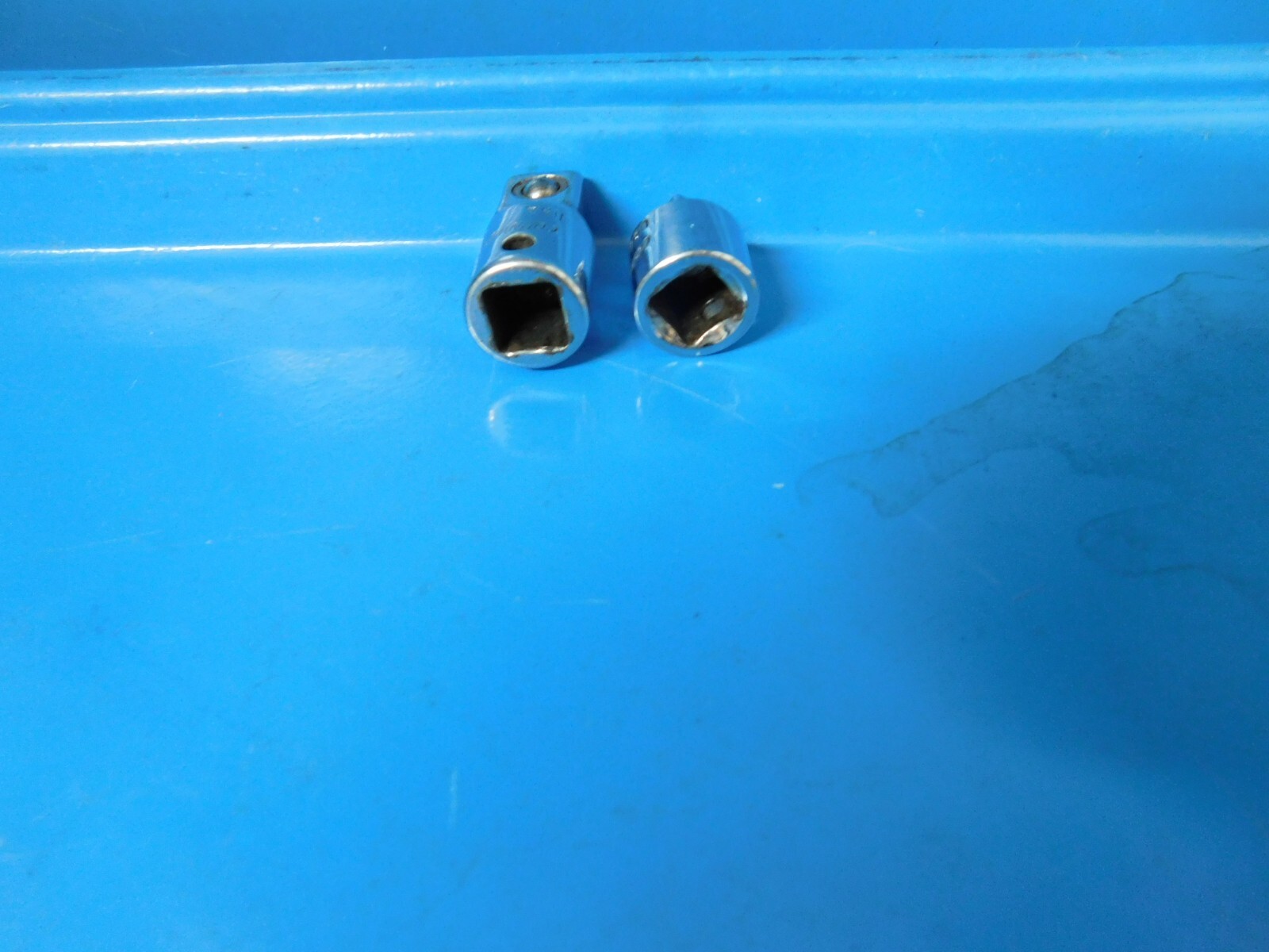 USED,CORNWELL TOOLS 3/8IN TO 1/4IN & 3/8IN TO 1/2IN ADAPTORS , LOT OF 2, USA