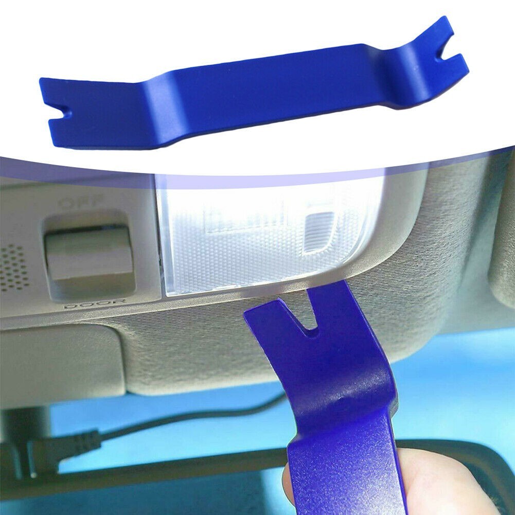 ABS Plastic Removal Tools Set Auto Blue Casement Trims Dashboard Emblems