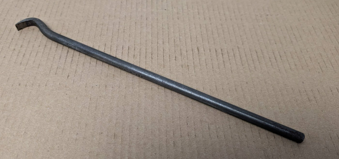 Mac Tools S 115 Rolling Head Line Up Pry Bar 12 1/2″ Long 3/8″ Diam