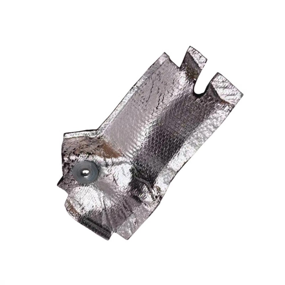 Black Silver Engine Rear Heat Shield PE02-10-910 Compatible For Mazda Models