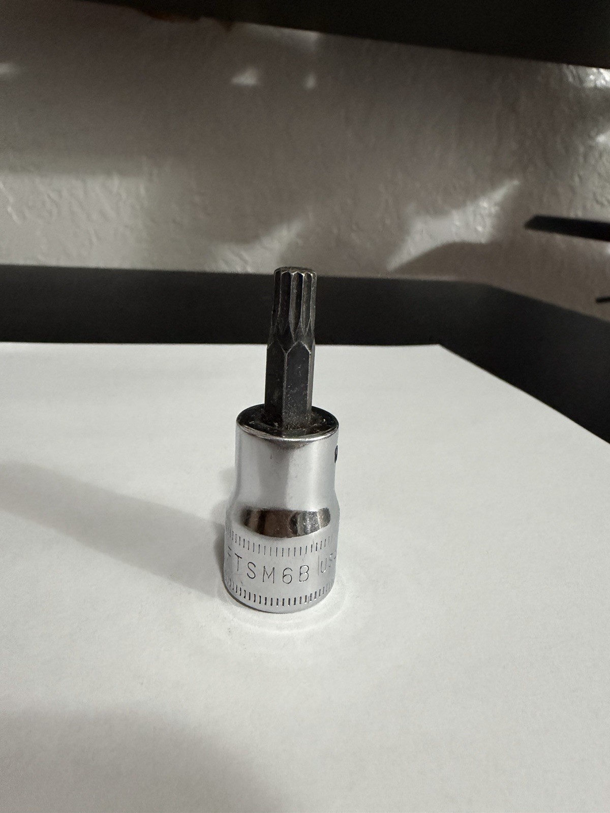 Snap On FTSM6B – 3/8″ Drive 6mm Triple Square Standard Bit Socket Driver