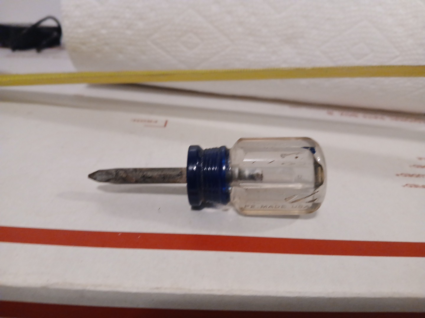 Craftsman Tools USA (WF) NOS #2 Phillips Stubby Short Screwdriver Model 4118 Spr