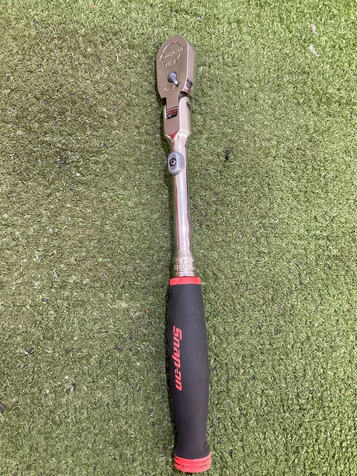 Snap-on FHX80A 3/8″ Drive Soft Grip Handle Locking Flex Ratchet [Used]