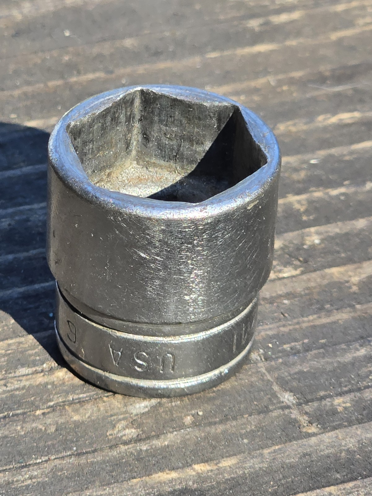 Snap-On FS-241 3/4″ Shallow SAE 6 Point 3/8 Drive VINTAGE 1956