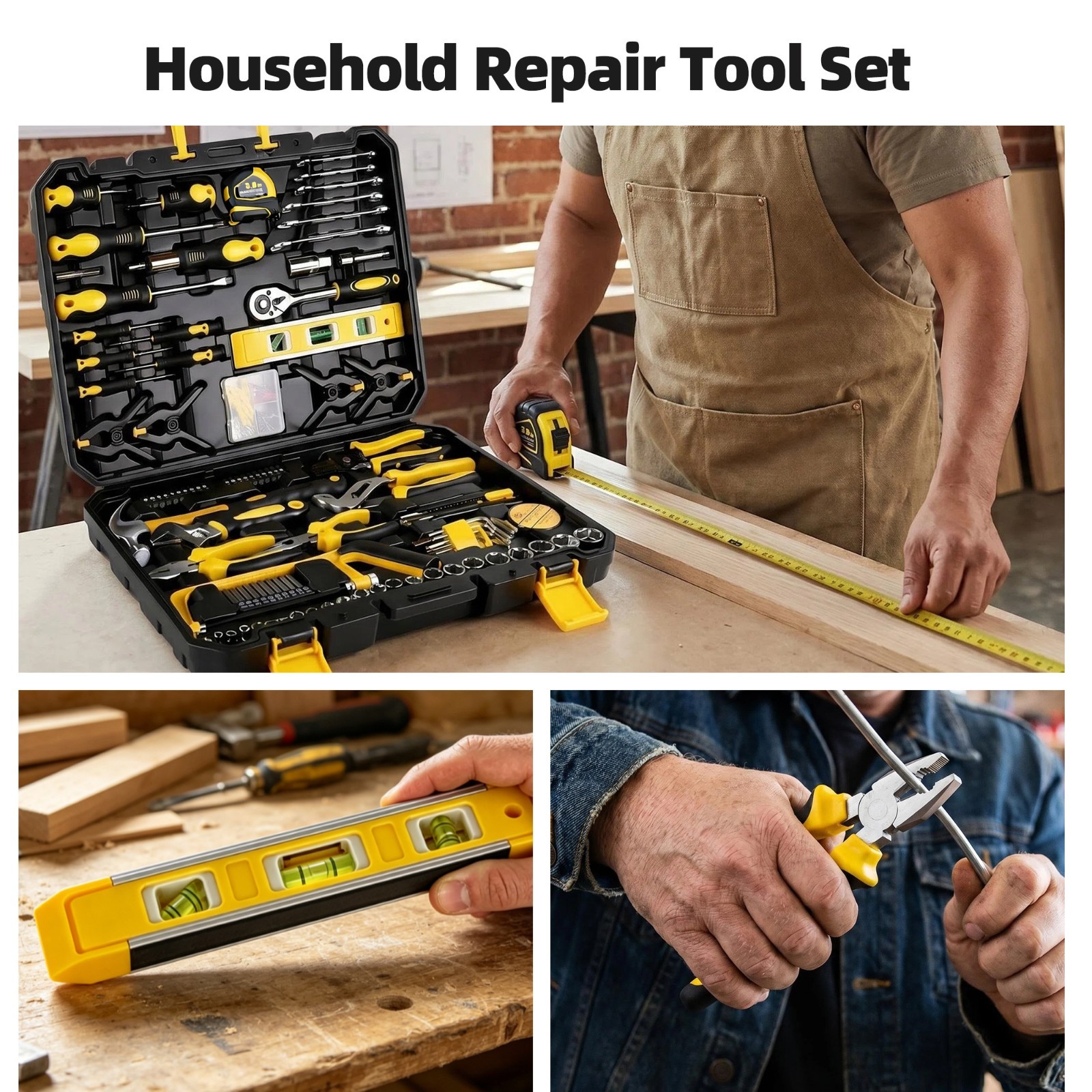 436-Piece Mechanics Tool Set Socket Wrench Auto Repair Kit with Hard Case