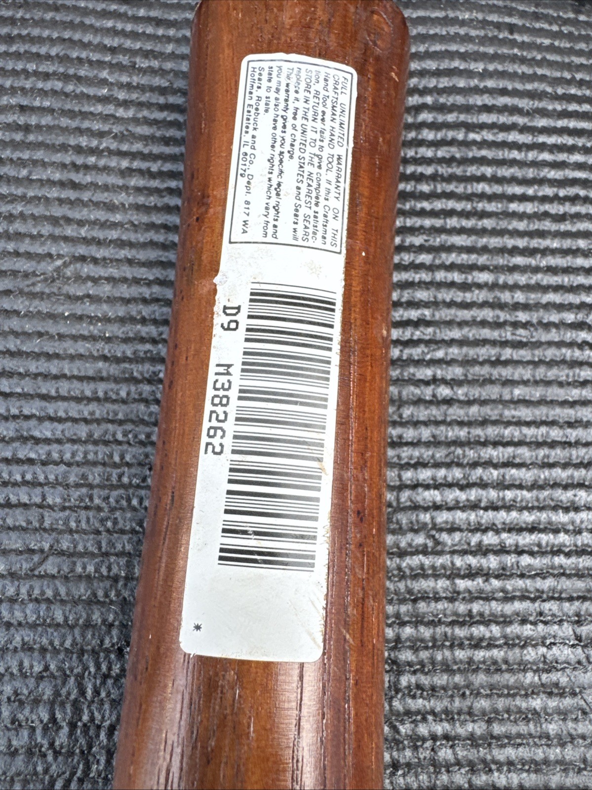 Sears Craftsman USA 40 OZ Cross Engineers Ball Peen Blacksmith Hammer 38262 15”