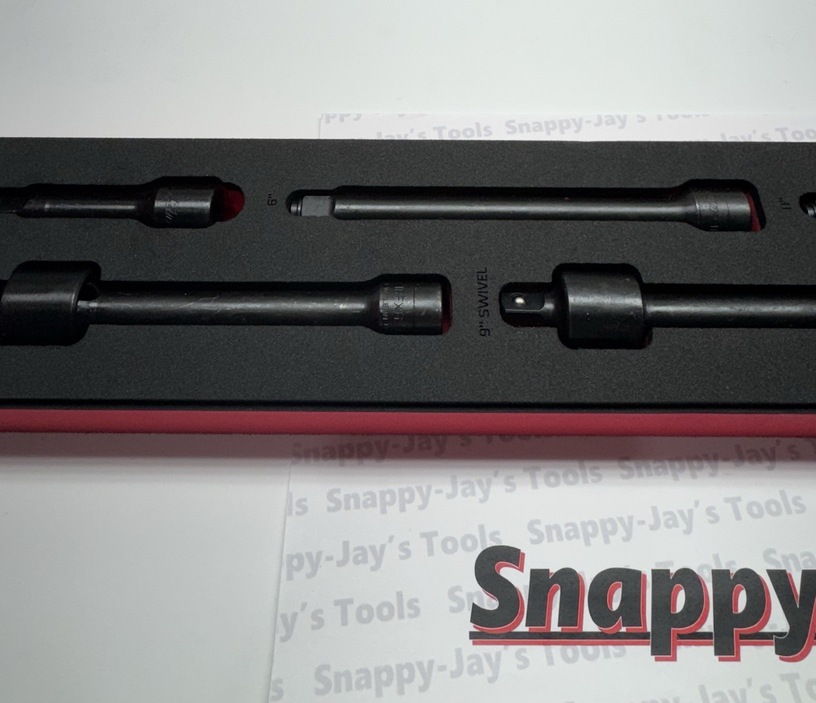 Snap-on Tools USA NEW 8pc 3/8″ Drive Impact MIX Extension PROFI FOAM Set 208IMFR