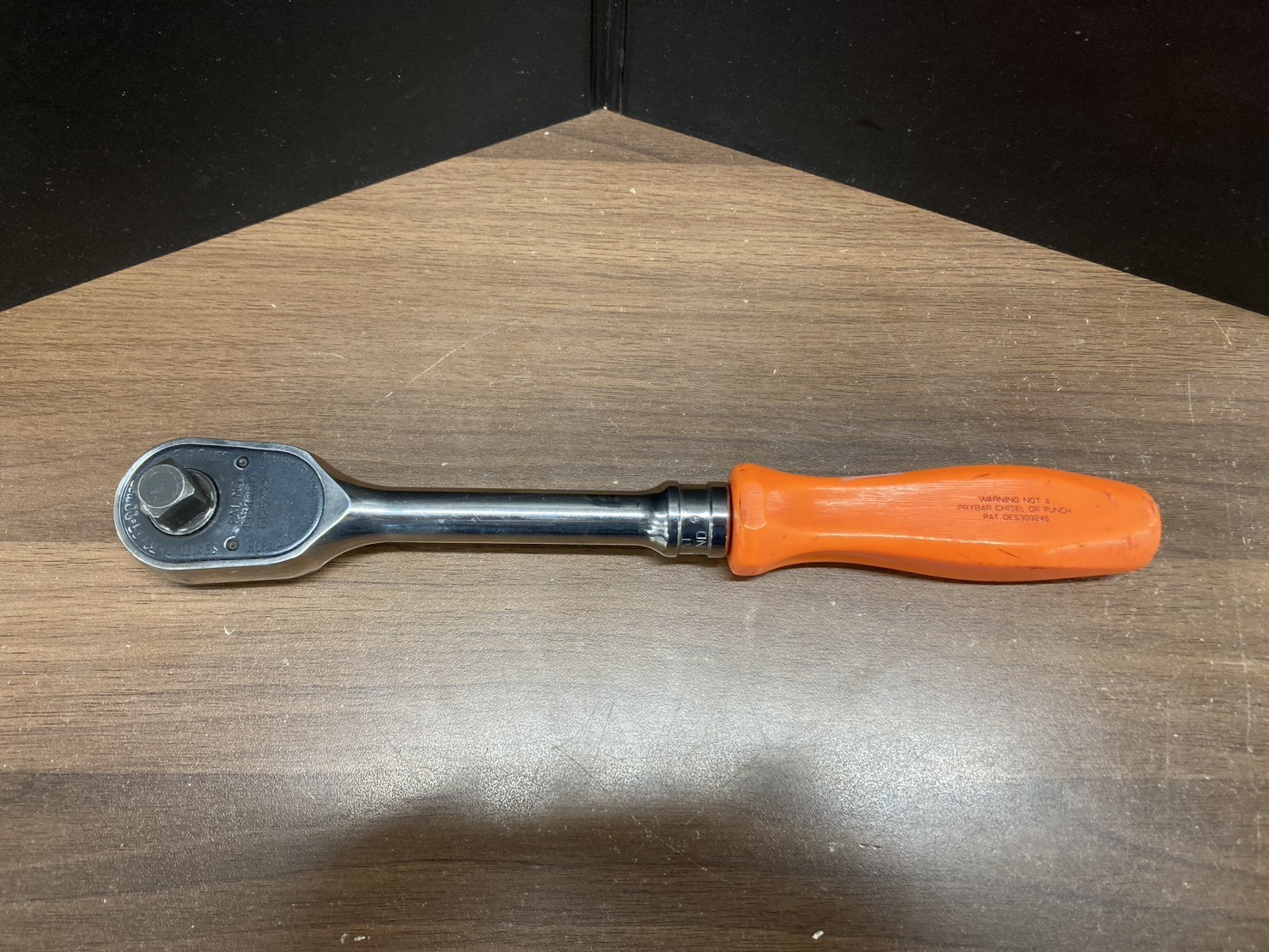 Snap-on 1/2-inch ratchet handle SH936A hard Grip