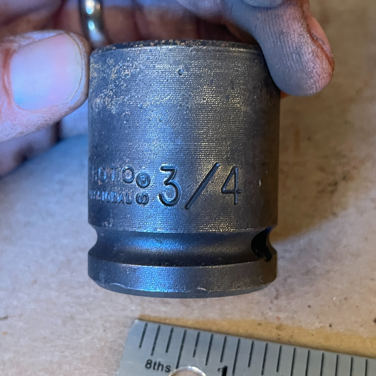 PROTO 75128 Professional 3/4″ Shallow IMPACT SOCKET 3/4″ DRIVE 8 pt – Set of 4