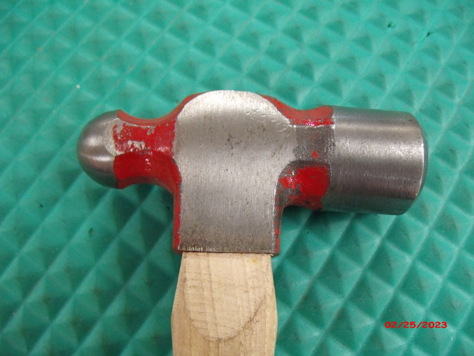 «PROTO» U.S.A. 12 OUNCE BALL PEIN HAMMER WITH NEW WOOD HANDLE