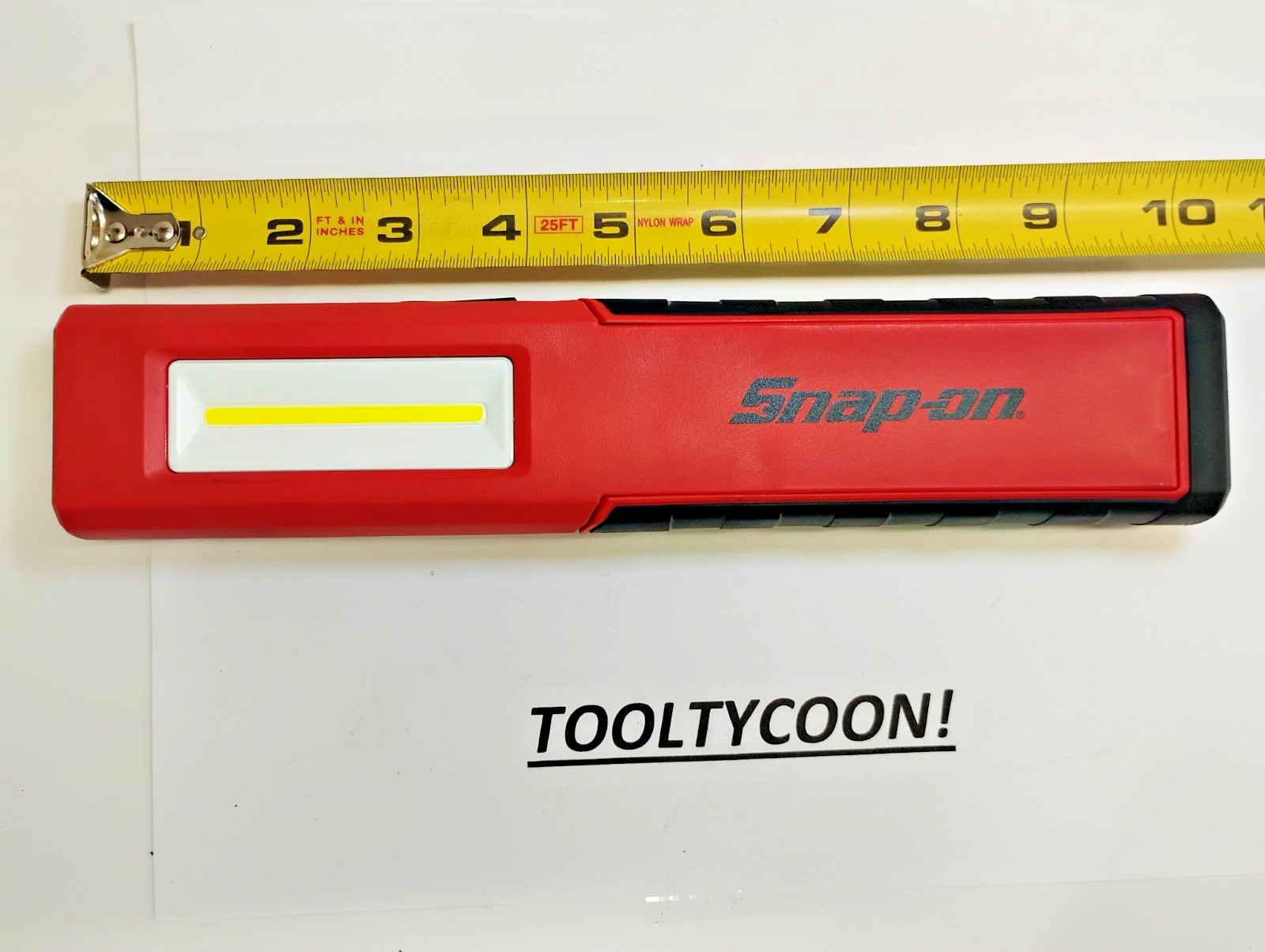 Snap-On Tools NEW ECARH058 Magnetic PIVOT LIGHT RED 500 Lumen ANGULAR